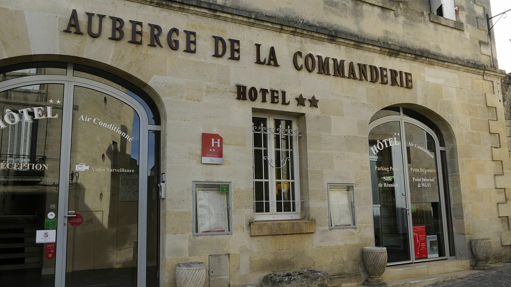 Auberge De La Commanderie Saint-Émilion Exterior foto